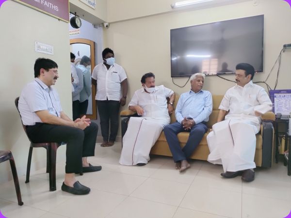 TN CM MK Stalin Meets Exnora MB Nirmal 
