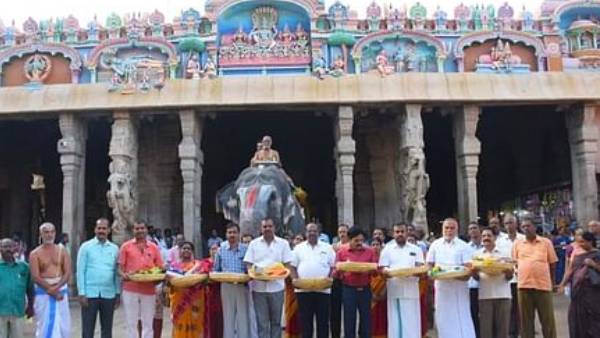  பட்டு வஸ்திரங்கள் பூமாலைகள் 