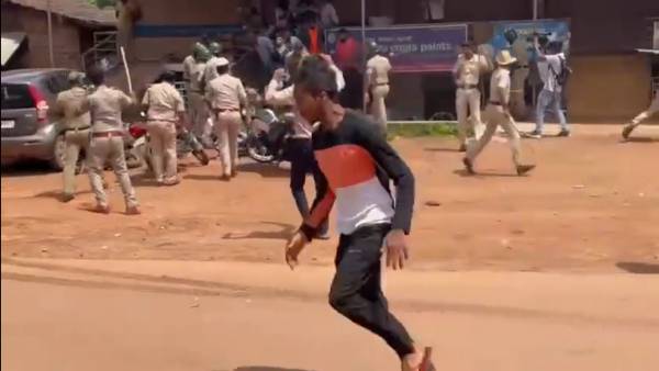 பாஜக அமைச்சர் மீதே தாக்குதல் 