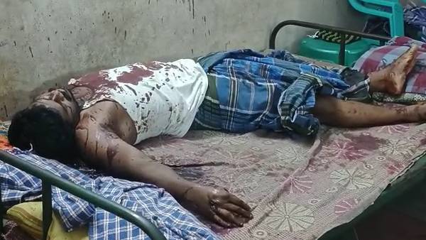 ரத்த வெள்ளத்தில்