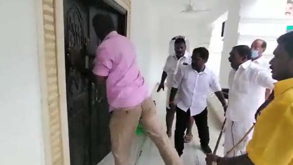 AIADMK OPS Faction capture Party Head Office