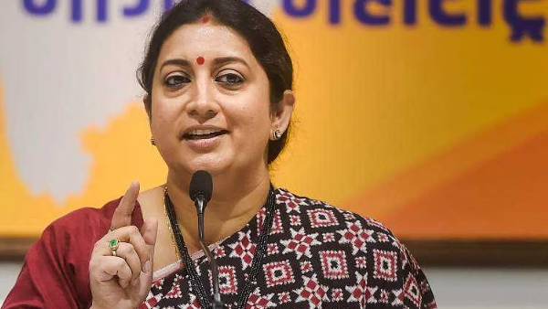 ஸ்மிருதி இரானி பதில் 