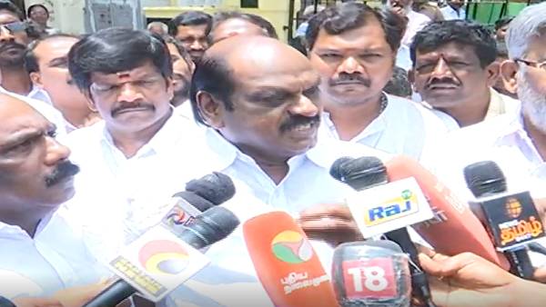 வைத்திலிங்கம் பேட்டி 