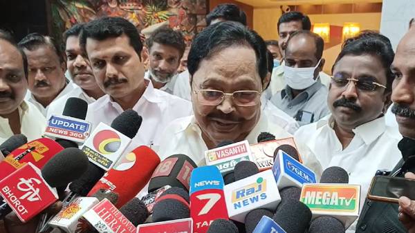 அமைச்சர் துரைமுருகன் அமைச்சர் துரைமுருகன்