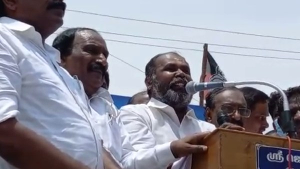 தேனியில் ஆர்.பி.உதயகுமார் 