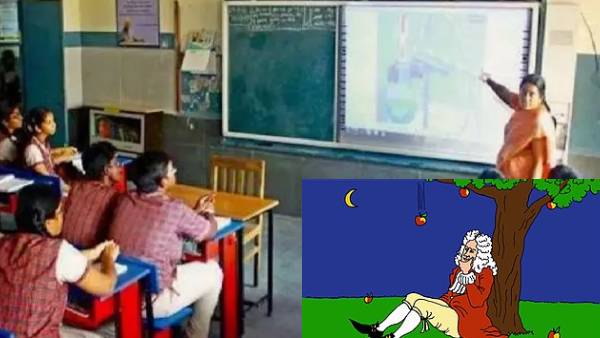 Apple falling on Newton and Pythagoras theorem are fake news says Karnataka Education Panel Apple falling on Newton and Pythagoras theorem are fake news says Karnataka Education Panel