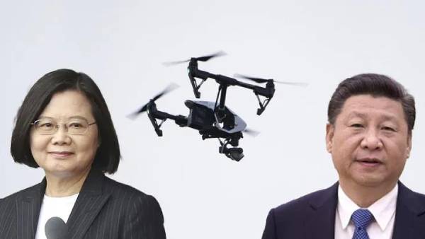 Taiwan fires warning shots at Chinese drones Taiwan fires warning shots at Chinese drones
