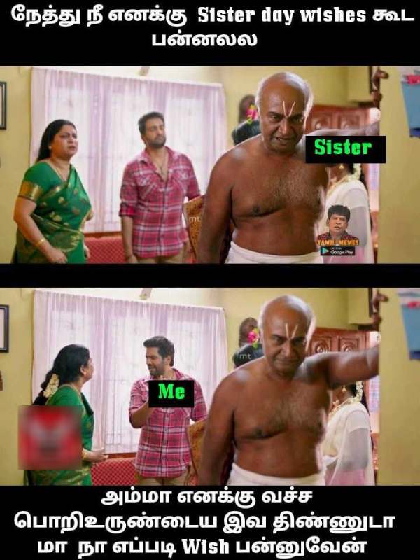 Funny memes collection on brother-sisters love