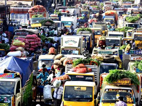  வாகன நெரிசல் 