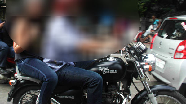 குடும்பத்துடன் சென்ற இளைஞர் 