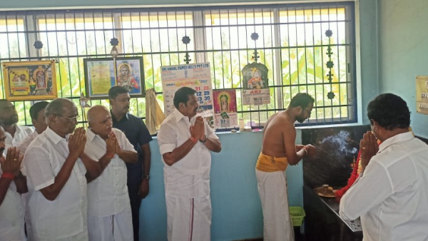 சிலுவம்பாளையத்திற்கு பறந்த வண்டி 