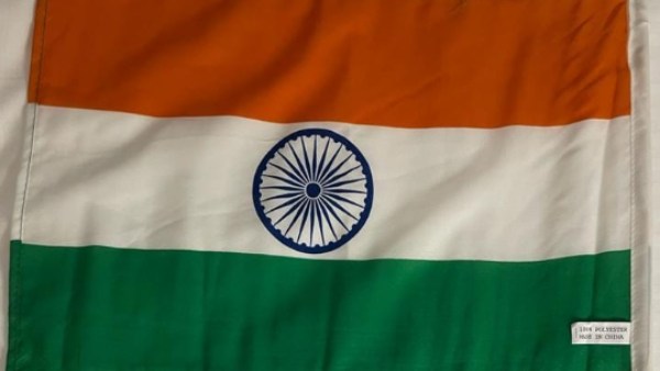 இந்தியக் கொடியில் Made in China 