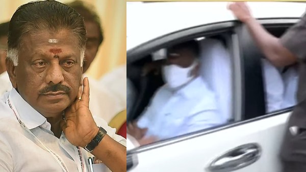 சொந்த ஊர் சென்ற ஓபிஎஸ் 