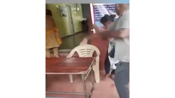 பளார் என அடி 