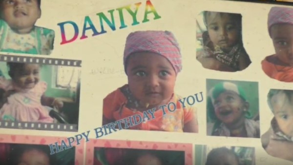  3 வயது வரை நன்றாக இருந்த டானியா 