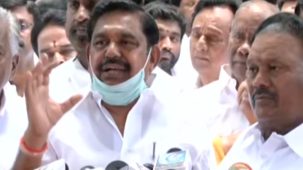 எடப்பாடி கிளம்ப முயன்றார் 