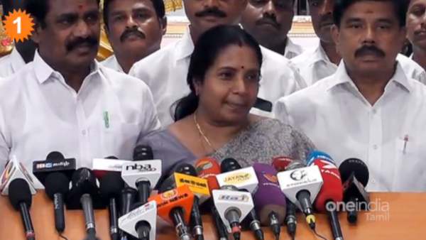 வானதி சீனிவாசன் பதிலடி 