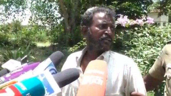 Erode: The couple tried to set fire to insist on reclaiming the land Erode: The couple tried to set fire to insist on reclaiming the land