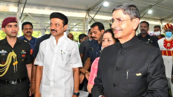 சென்னையில் முதல்வர், ஆளுநர் மரியாதை 