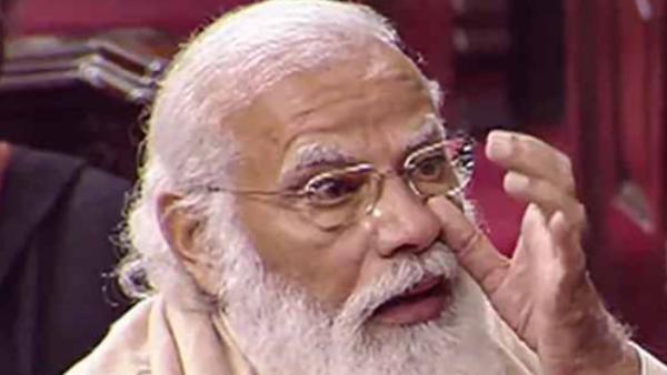  கண்கலங்கிய பிரதமர் மோடி