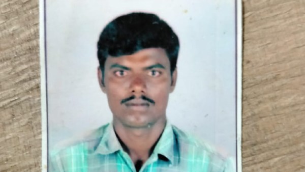 தீயில் சிக்கிய இளைஞர் 