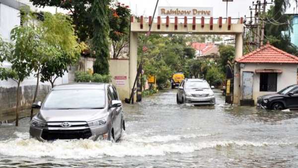  சென்னையில் மிதமான மழை 