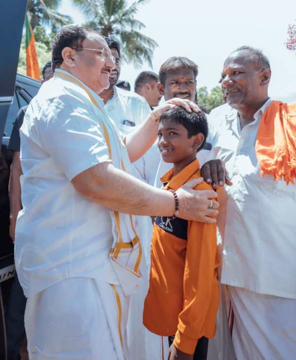 தமிழகத்தில் ஜேபி நட்டா தமிழகத்தில் ஜேபி நட்டா