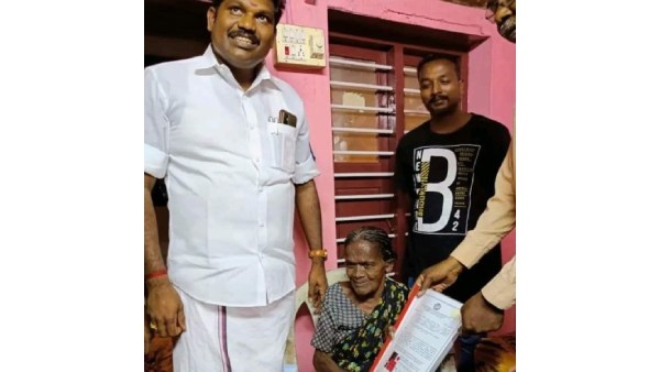  வைரலான பாட்டிக்கு வீடு