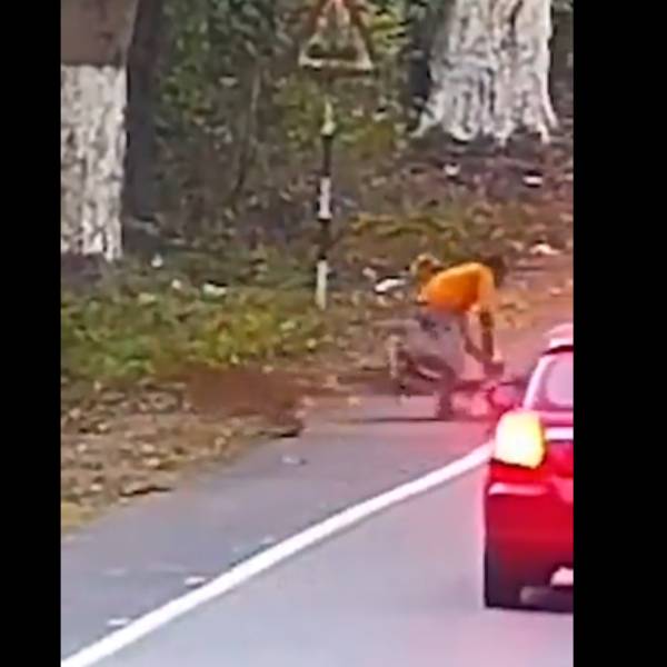 திகைத்து போன இளைஞர்