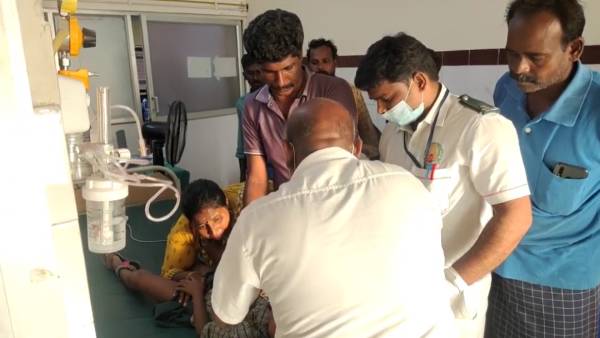 முகத்தில் 16 தையல் 