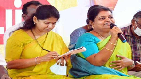 அமைச்சர் கீதாஜீவன் 