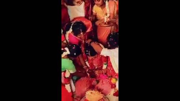 வியப்பை கொடுத்த திருமணம்