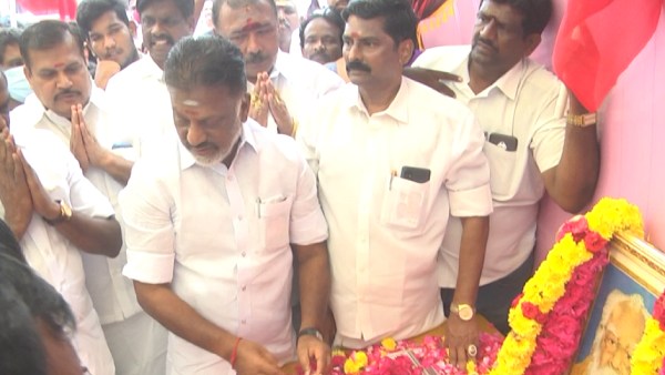 ரெய்டு பற்றி ஓபிஎஸ் 