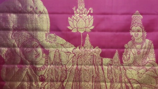 பிரம்மோற்சவத்திற்கு பட்டு சேலை 