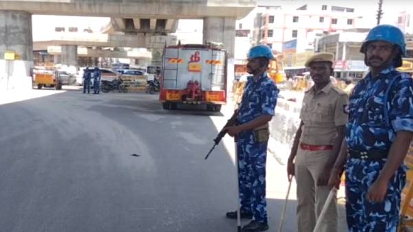 ரயில் நிலையத்தில் பாதுகாப்பு
