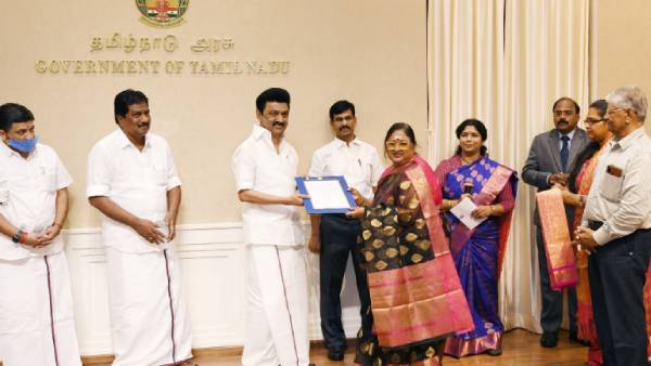 முதல்வருக்கு வாணிஸ்ரீ நன்றி 