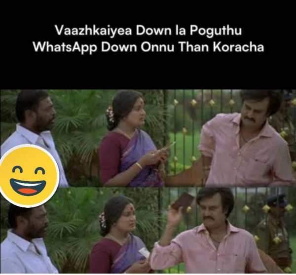 Funny memes collection on whatsapp down issue