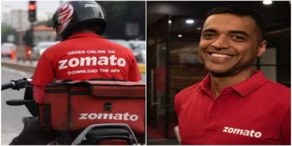 ஒரு நாள் உணவு டெலிவரி செய்கிறார் 