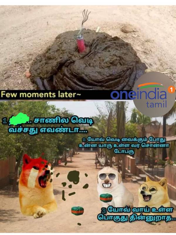 Some Funny memes collection on Diwali crackers