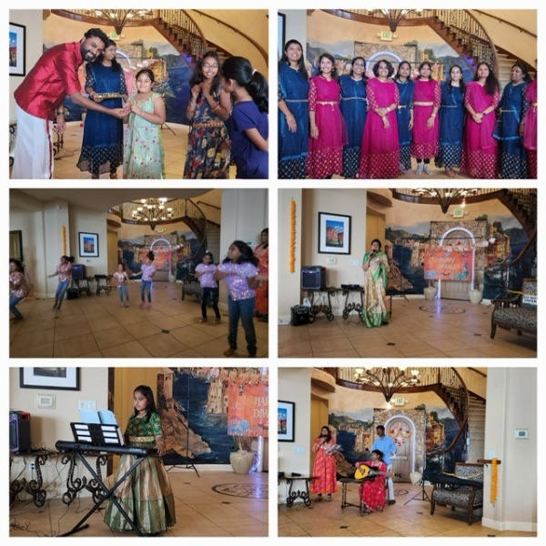 தமிழ் குடும்பத்தினர் கொண்டாட்டம்