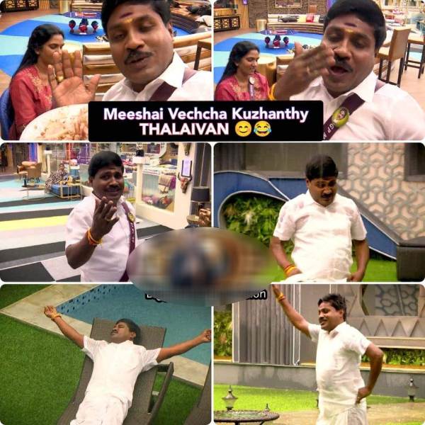 மீசை வைத்த குழந்தை