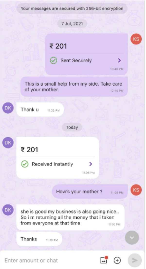 திரும்பி வந்த பணம் திரும்பி வந்த பணம்