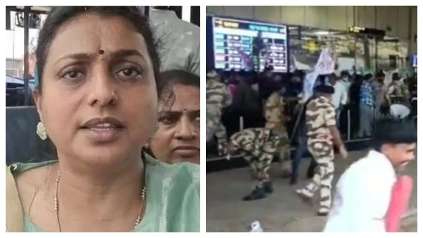  ரோஜாவின் கார் மீது தாக்குதல் 