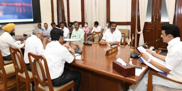 Cm Stalin directed officials to constantly monitor whether roads are being constructed properly