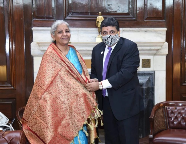 நிர்மலா சீதாராமன்-பிடிஆர் சந்திப்பு