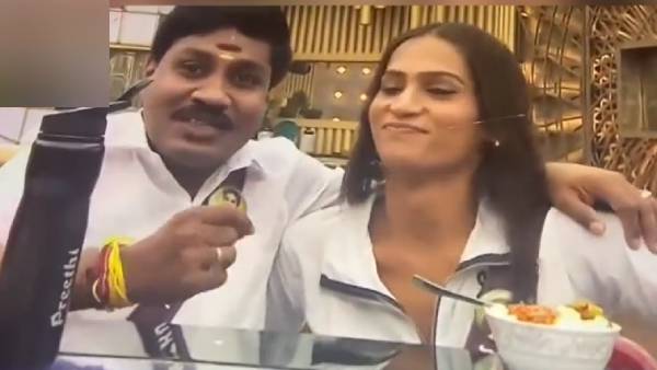 உரசிக் கொள்ளும் போட்டியாளர்கள்