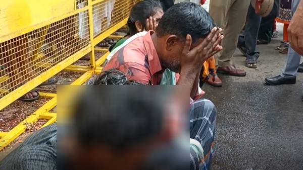 குடும்பத்தினருடன் தீக்குளிக்க..