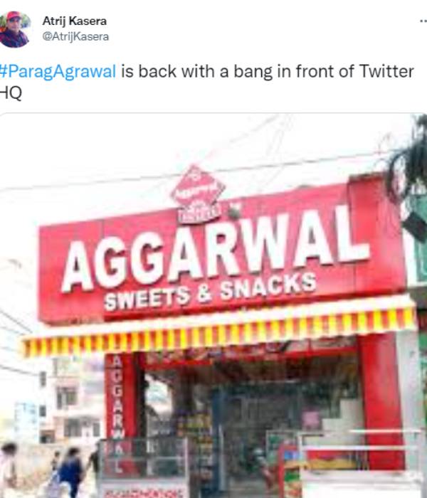 அகர்வால் ஸ்வீட்ஸ் கடை 