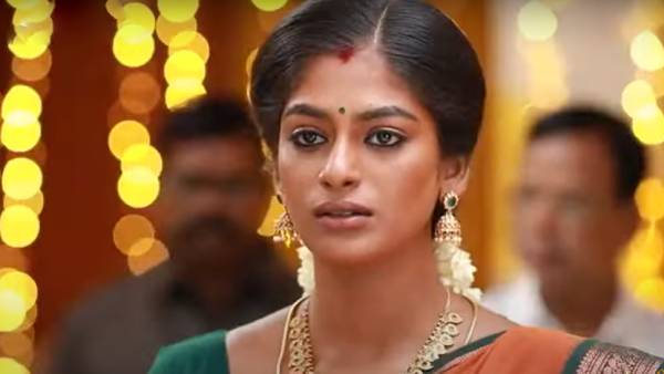 அருவாமனையை கையில் எடுத்த கண்ணம்மா 