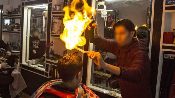 ஃபயர் ஹேர் கட்டிங் 